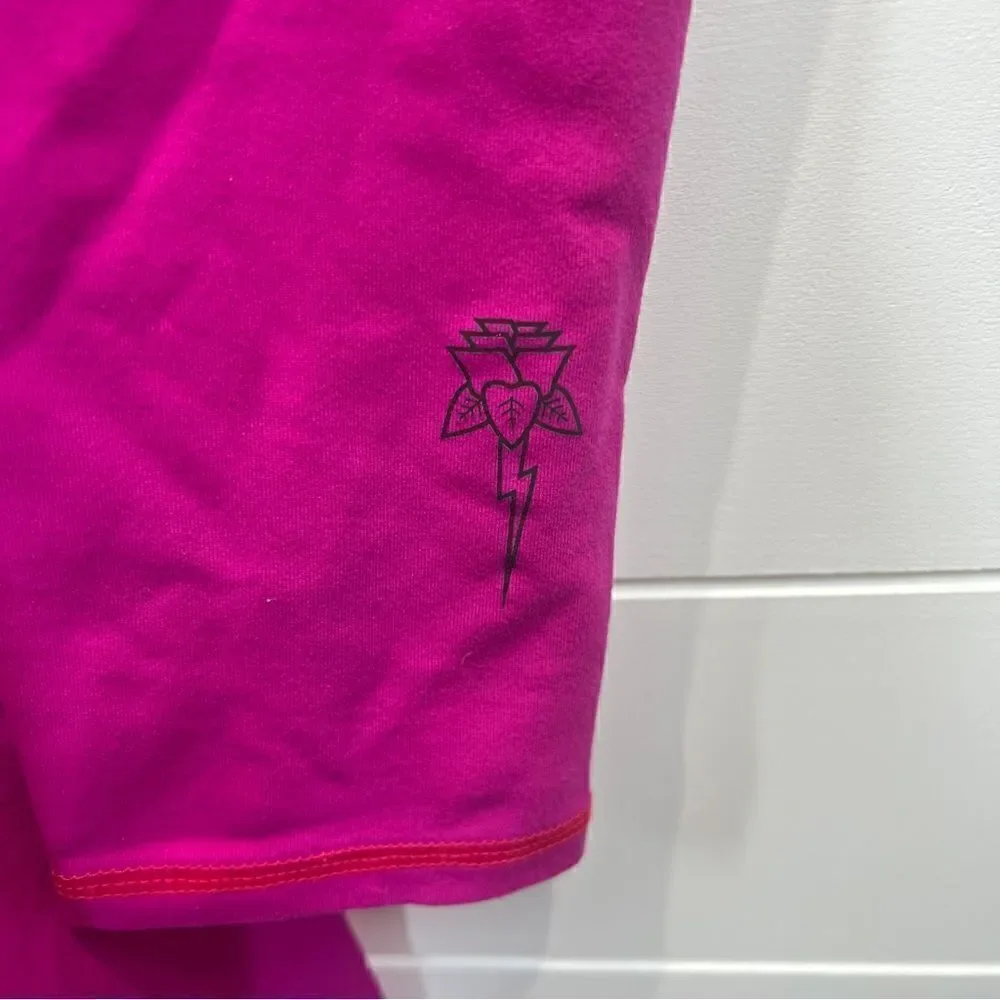 🌺3 FOR $20🌺 - Electric & Rose vibrant Fuschia Leggings Small 27” length